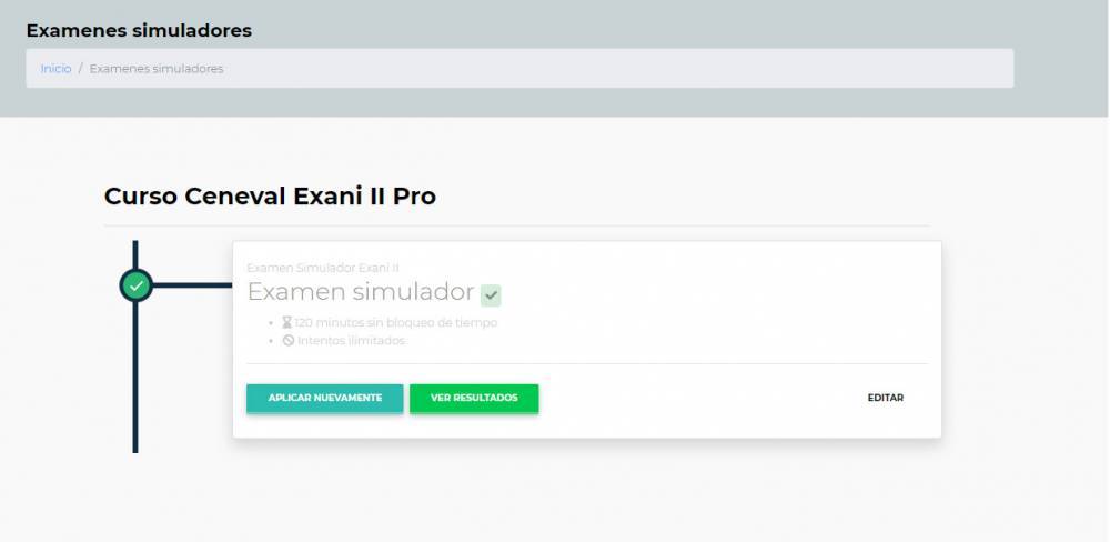 ¿Qué son los exámenes de simulación?